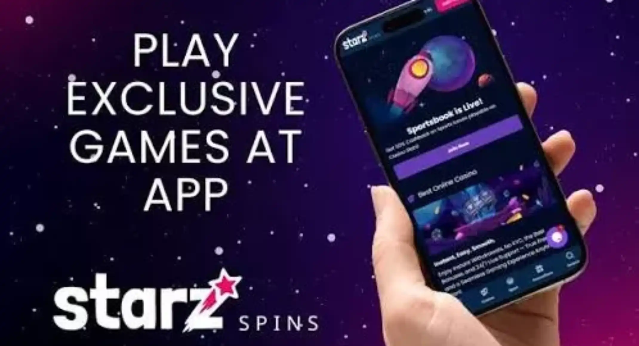 StarzSpins Casino App-Screenshot